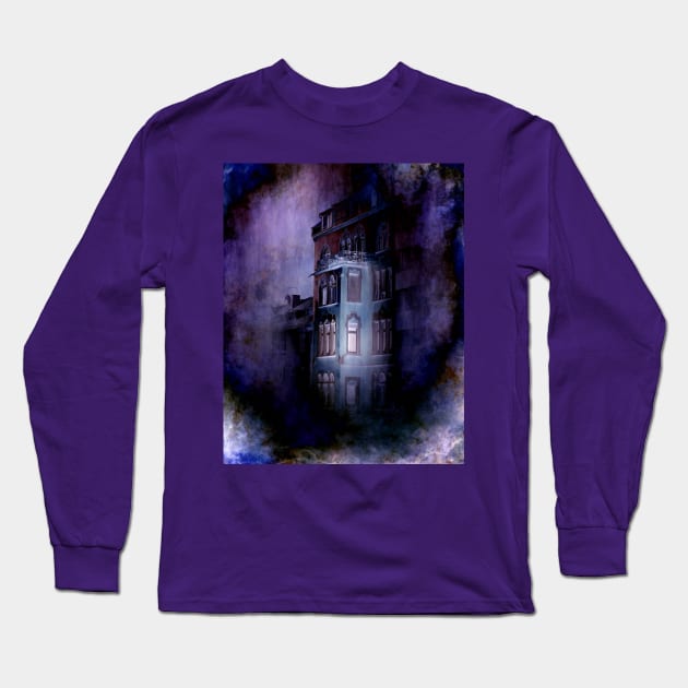 the haunted house Long Sleeve T-Shirt by issabild